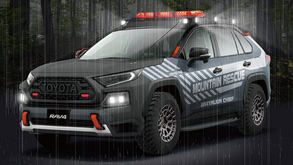 Το RAV4 Mountain Rescue, βασίζεται στο RAV4 «Adventure Gear».